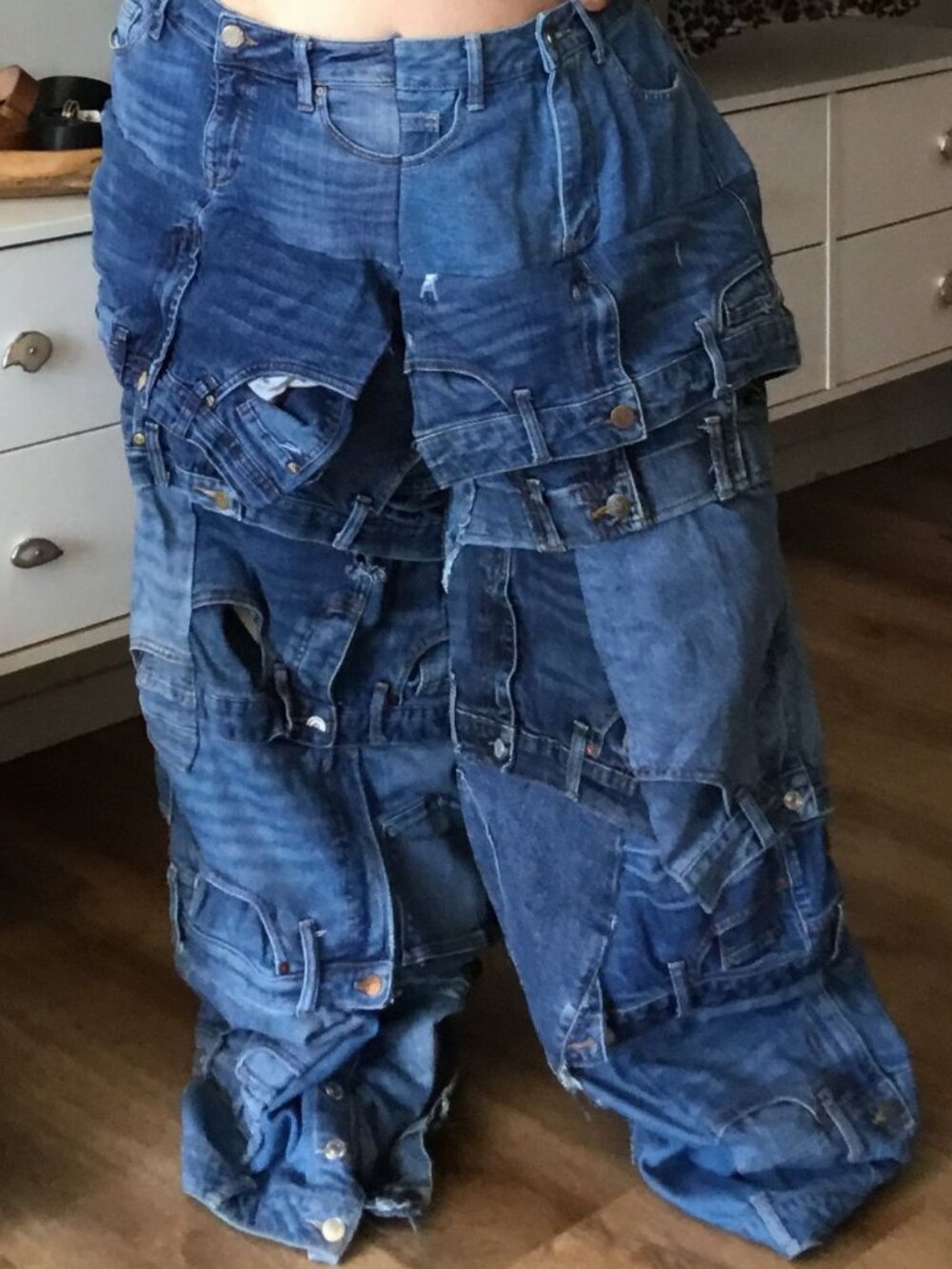 Lizzo’s custom denim KANGA 24/26